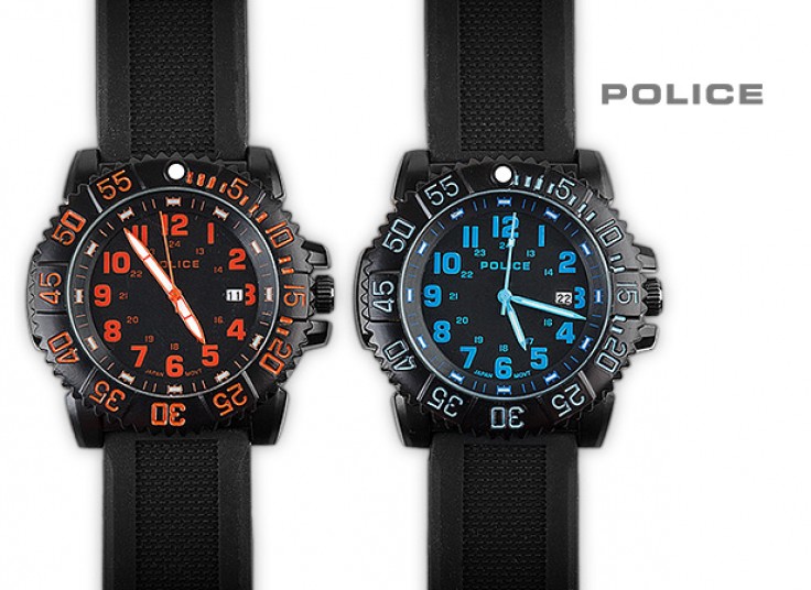 ساعت مچی اسپرت طرح Police