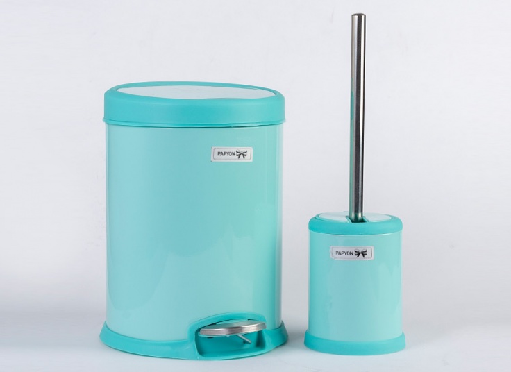 ست سطل زباله و فرچه PAPYON