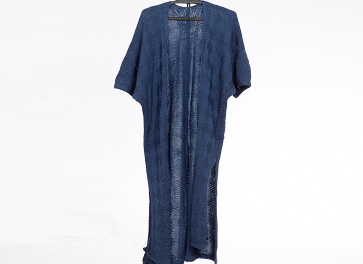 مانتو بافت زنانه جلو باز