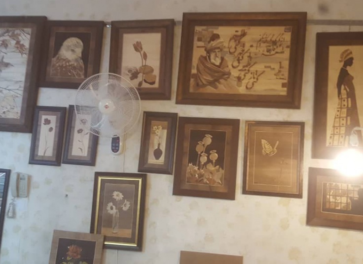 آموزش معرق کاری آموزشگاه رازچوب