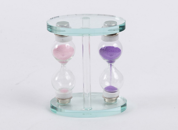 ساعت شنی کریستالی