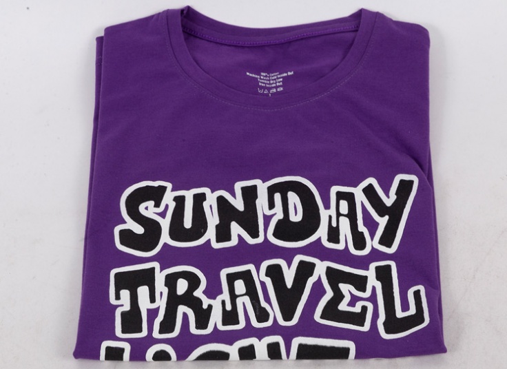 تیشرت چاپدار مردانه طرح SUNDAY