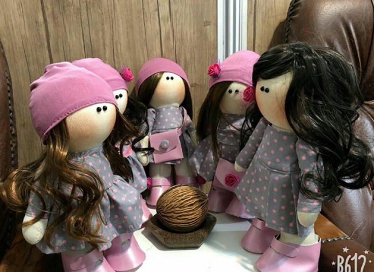 ساخت آویز عروسک روسی در هنر ماندگار پارسی