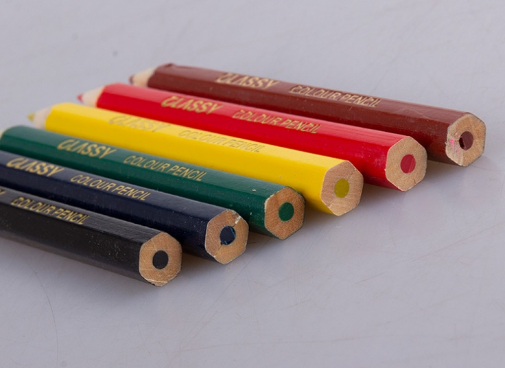 مداد رنگی 6 رنگ CLASSY