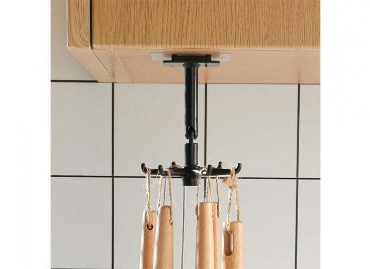 آویز دیواری کفگیر و ملاقه ROTARY HOOK