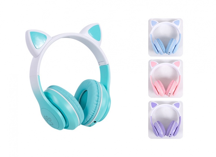 هدفون بلوتوثی طرح Cat مدل STN-28 PRO