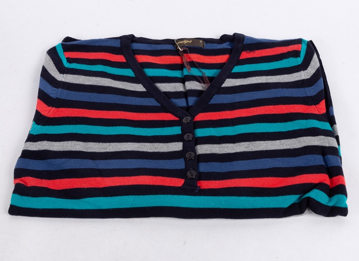 بلوز بافت راه راه MOOZEH