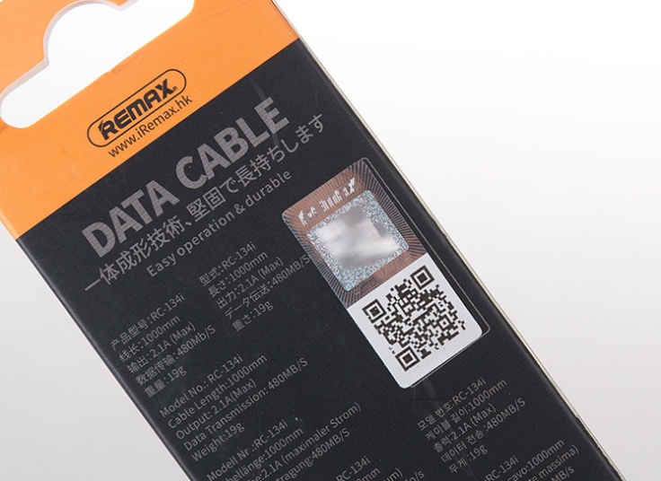 کابل شارژ Remax fast charging