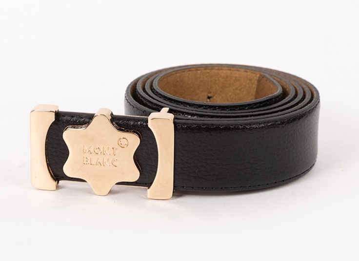 کمربند مردانه Mont Blanc مدل Star