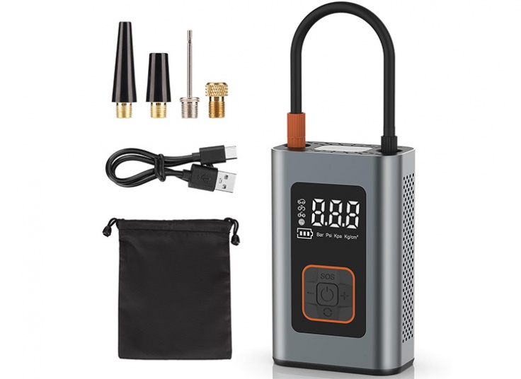 پمپ باد شارژی Portable Tire Inflator MS22C-001