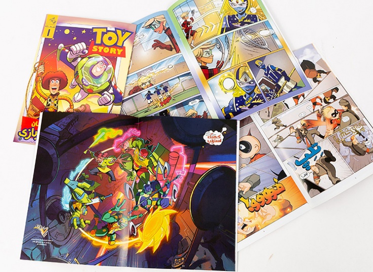 کتاب داستان کمیک