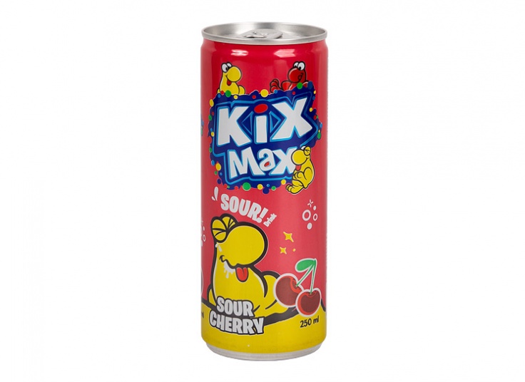 نوشیدنی گازدار kixmax