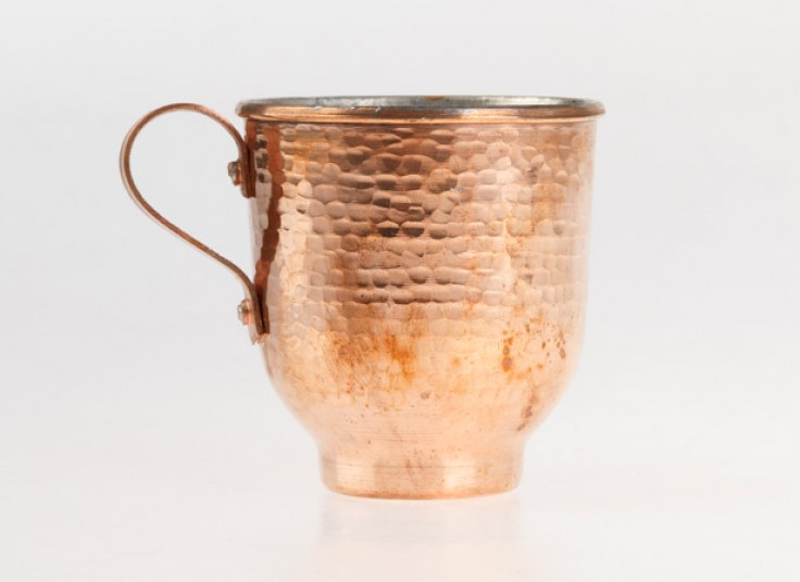 پارچ و لیوان مسی