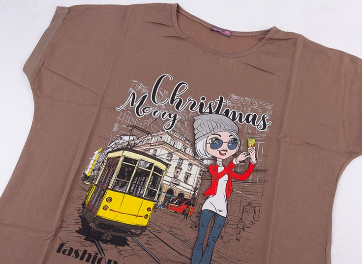 تیشرت زنانه Merry Christmas