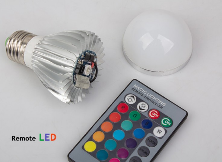 لامپ LED رنگی ریموت دار AOKEMAN