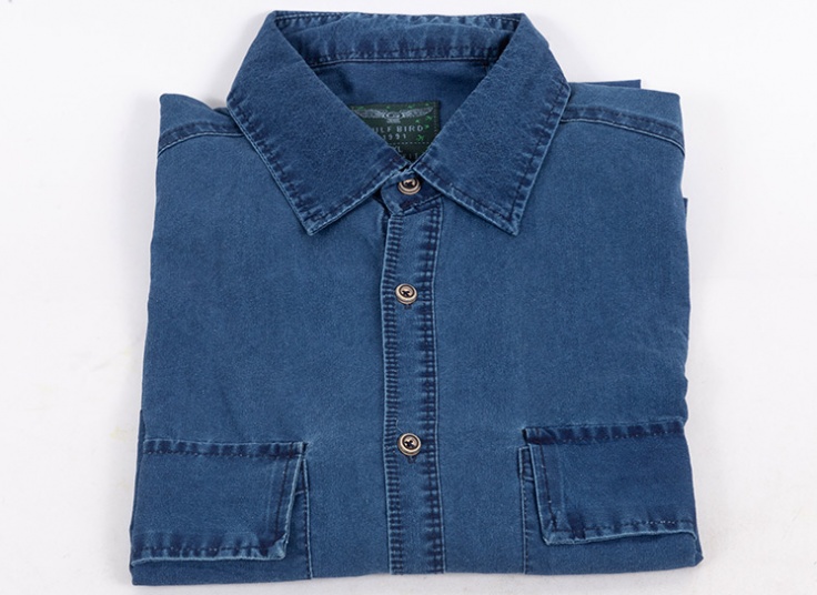 پیراهن جین آستین کوتاه GULF BIRD