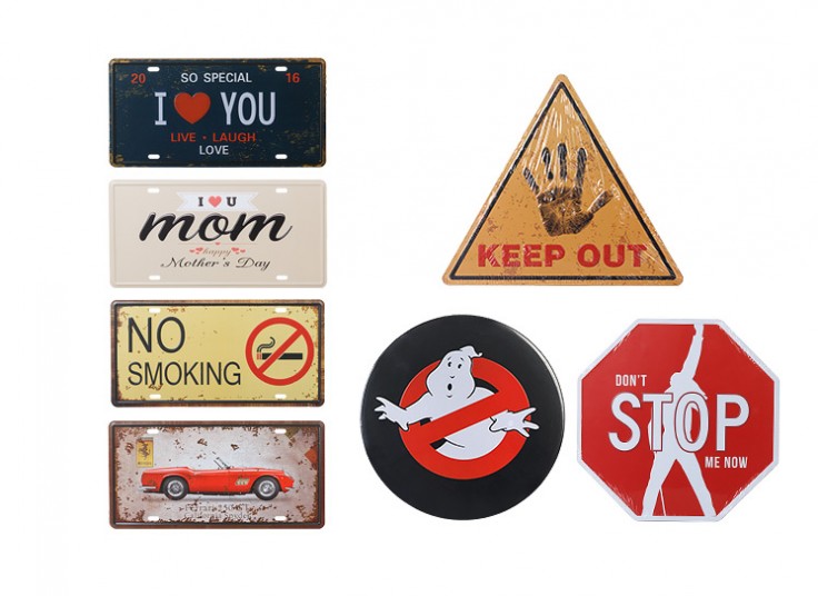 تابلو فلزی برجسته