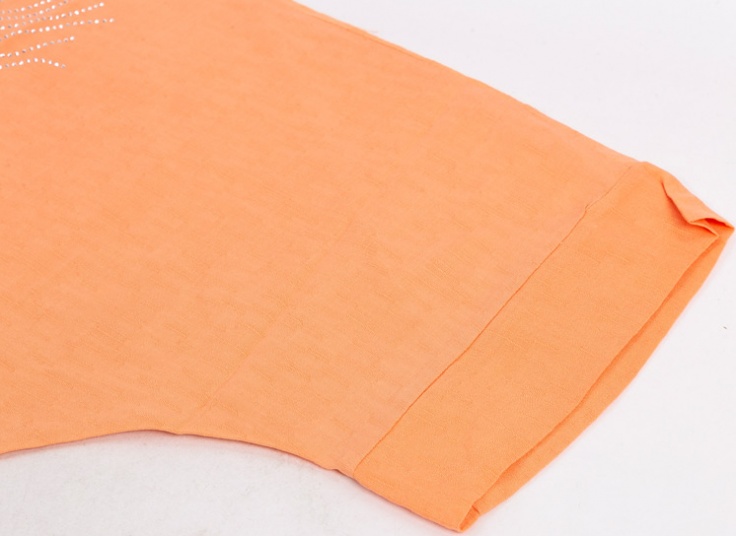 تیشرت نگین دار سایز بزرگ زنانه