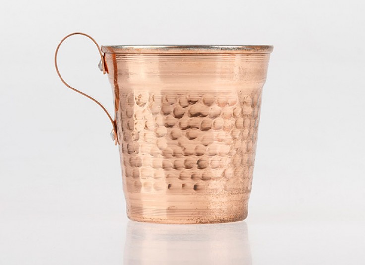 پارچ و لیوان مسی