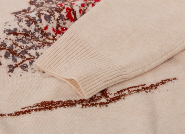 بلوز بافت زنانه نگین دار