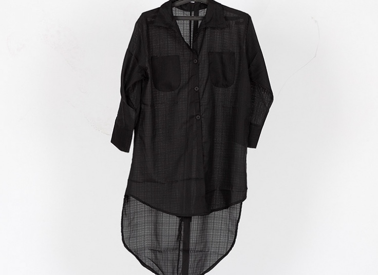 مانتو پشت بلند تابستانه