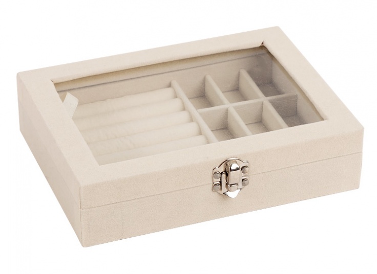 جعبه جواهرات مخمل