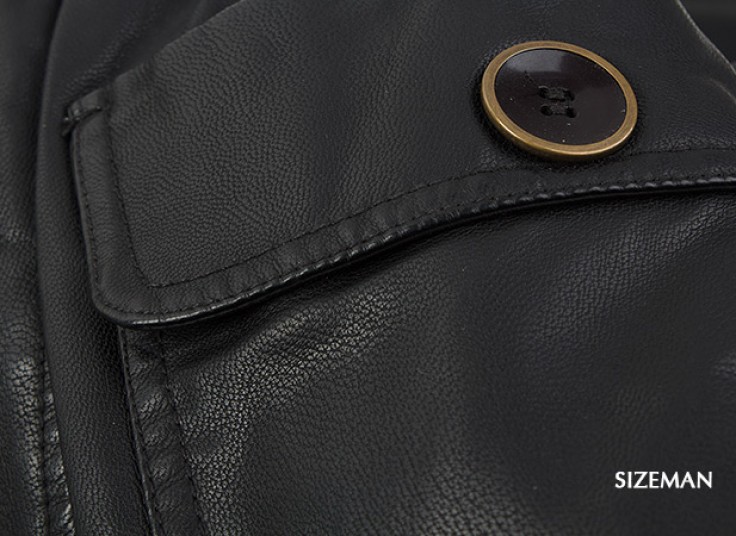 پالتو چرم زنانه SIZEMAN