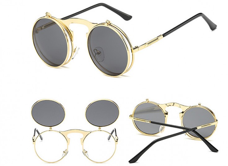 عینک دو لنز طبی آفتابی