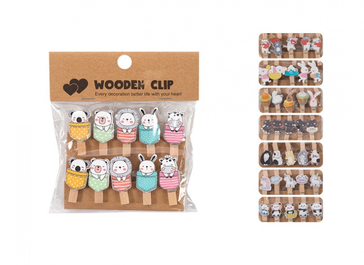 گیره چوبی WOODEN CLIP