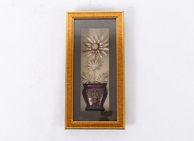 قاب دکوراتیو طرح گل