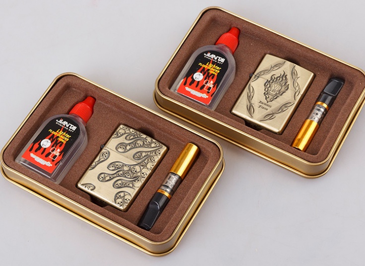 پکیج سه تکه فندک بنزینی Jiantai