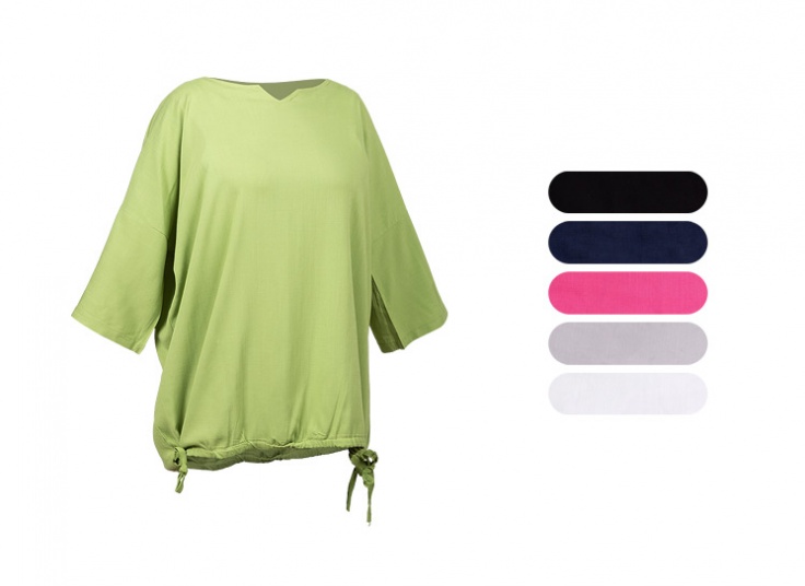 تونیک لینن یقه اشکی