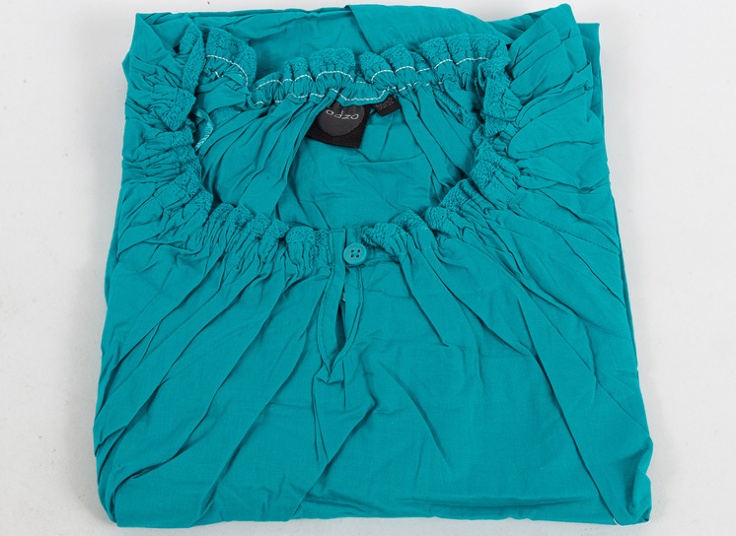 شومیز یقه دکمه دار فانوسی Tadzo