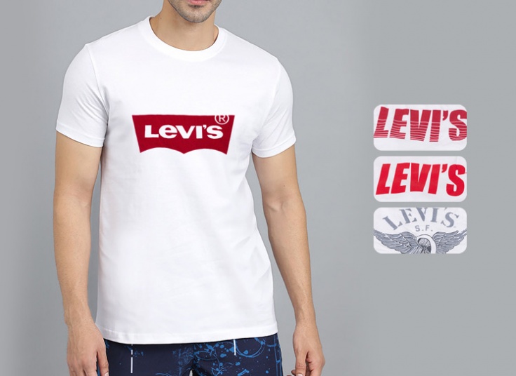 تیشرت مردانه طرح Levis 
