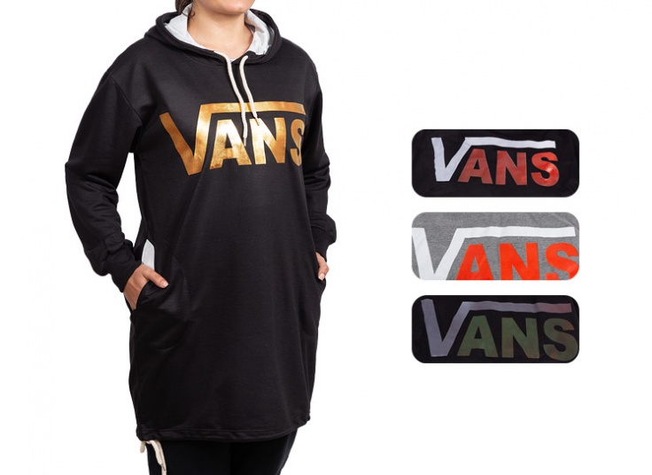 هودی زنانه طرح Vans