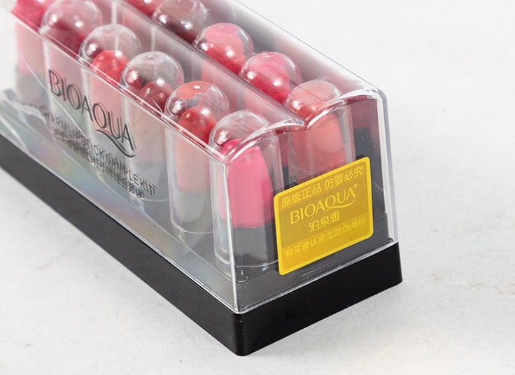 پک 12 عددی رژ لب های مینی BIOAQUA