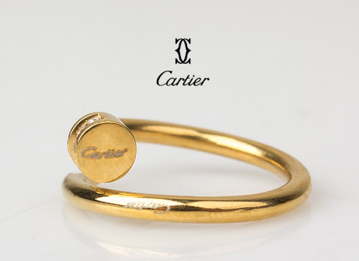 ست انگشتر و دستبند Cartier مدل میخ
