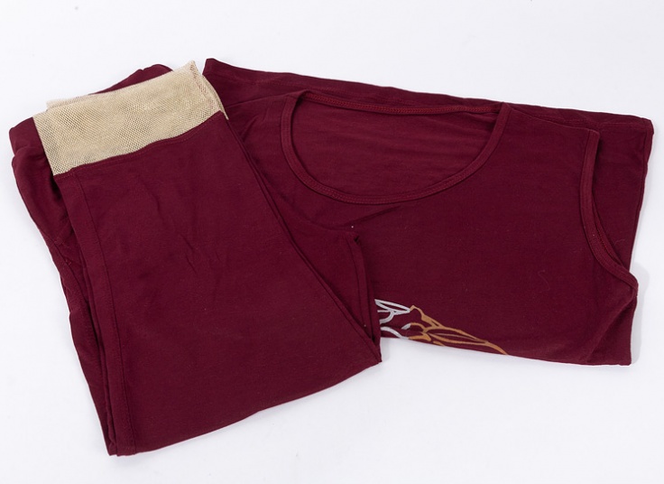 تاپ و شلوارک زنانه طرح Versace