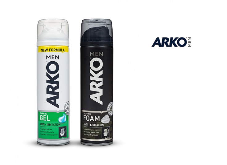 فوم و ژل اصلاح مردانه ARKO