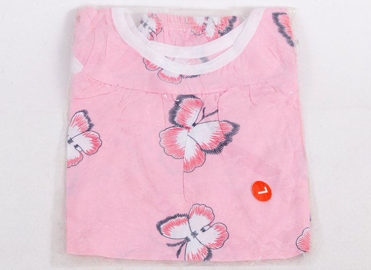 لباس دو تکه نخی دخترانه