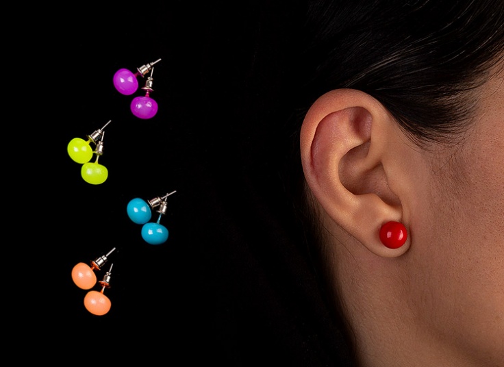 پک نه عددی گوشواره polychrome