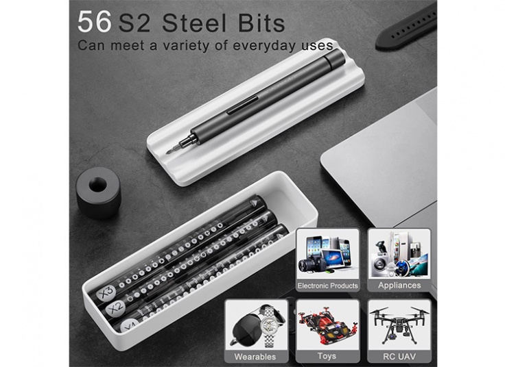 ست پيچ گوشتي شارژي شیائومی مدلWowstick 1F Plus 69 in 1