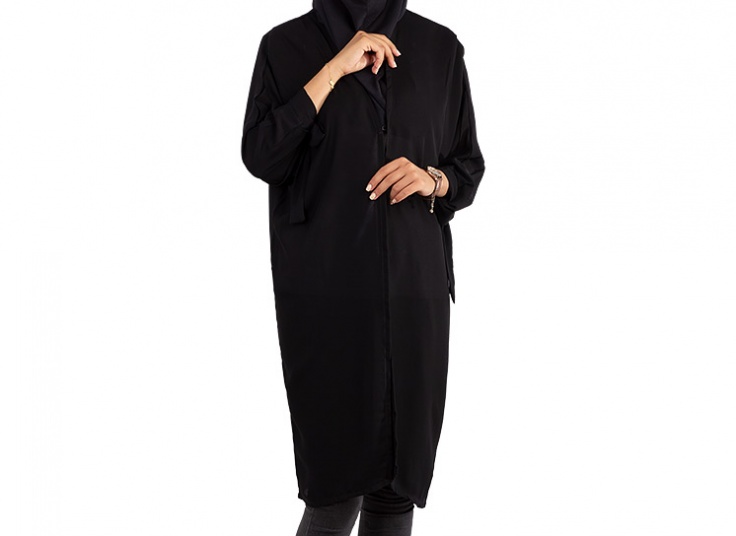 مانتو کوتاه زنانه کرپ