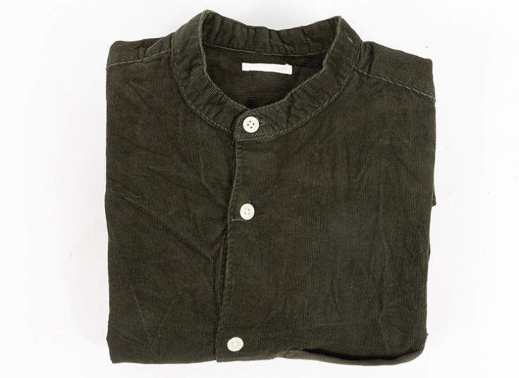 پیراهن مردانه مخمل کبریتی