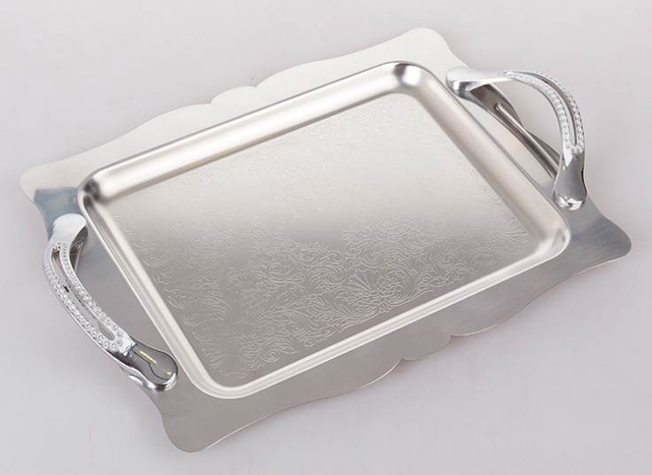 سینی استیل پذیرایی AYRAL