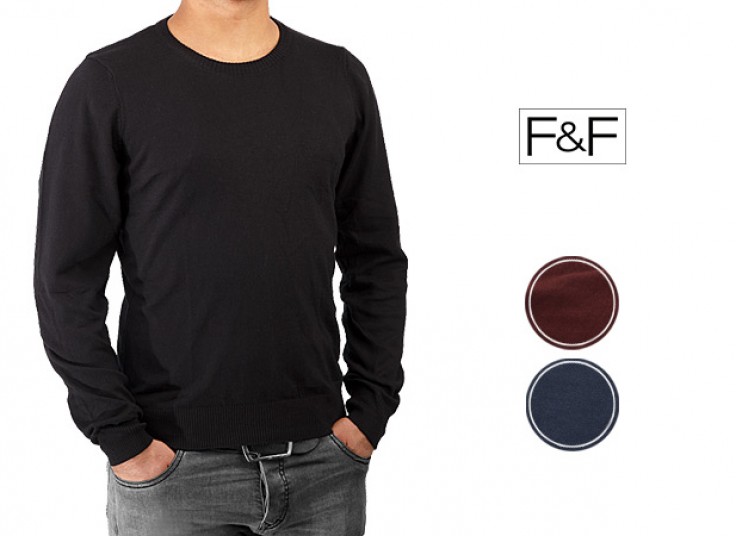 پلیور بافت مردانه F and F