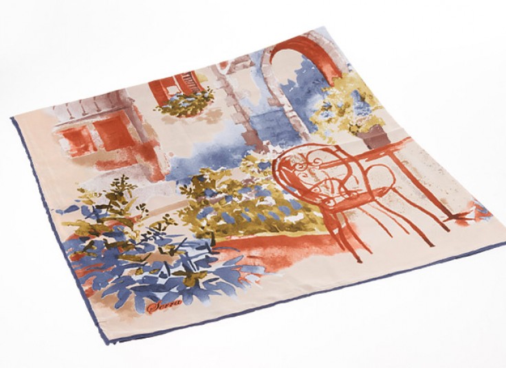 روسری ساتن ابریشم Serra