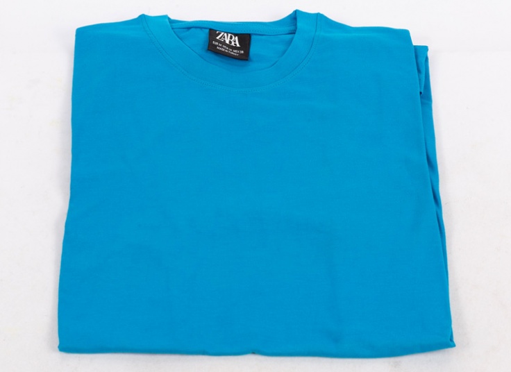 تیشرت مردانه آستین پاکتی طرح zara