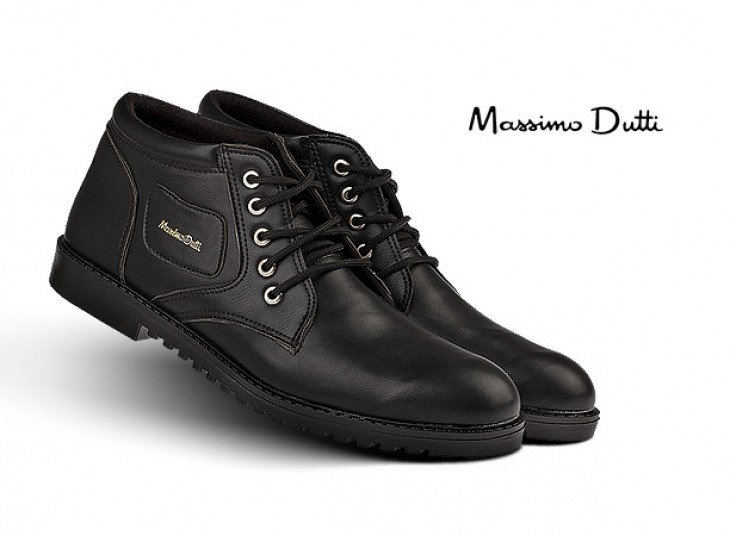 نیم بوت مردانه طرح Massimo Dutti
