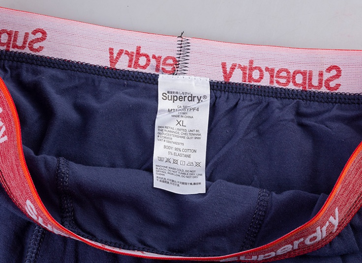 لباس زیر مردانه طرح SuperDry